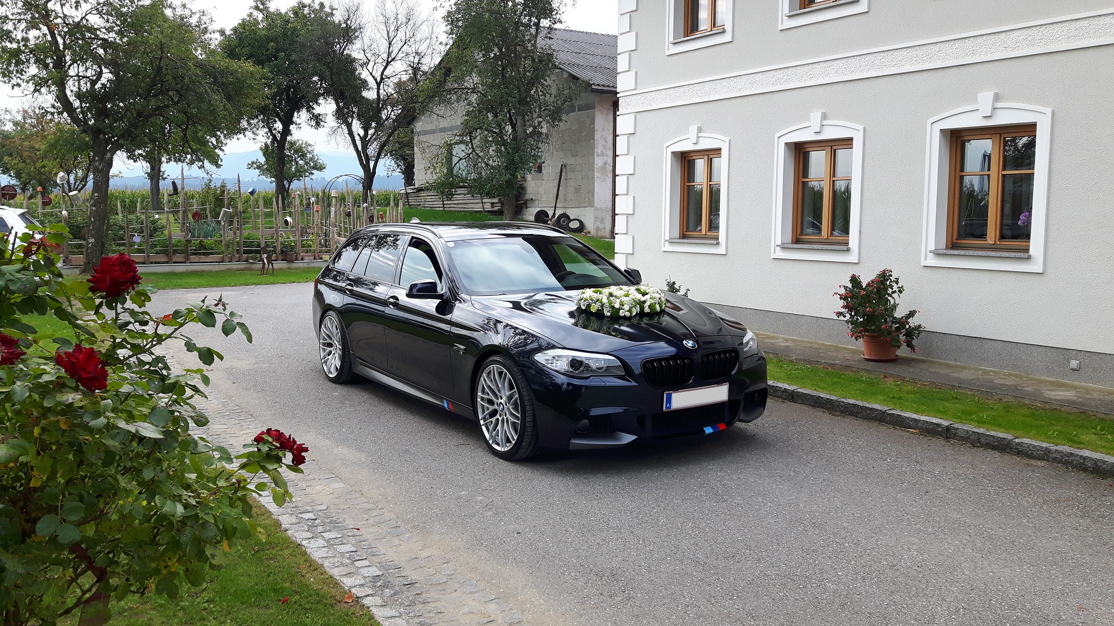 BMW F11 530D _ Hochzeitsauto