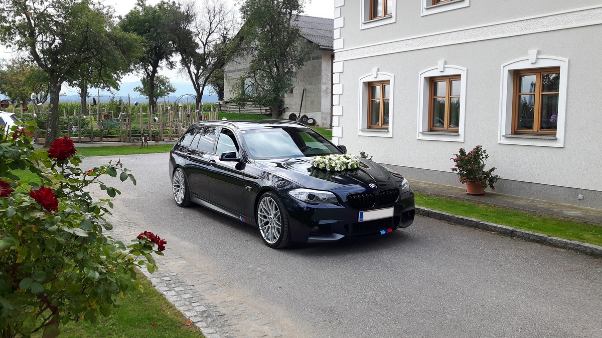 BMW F11 530D _ Hochzeitsauto