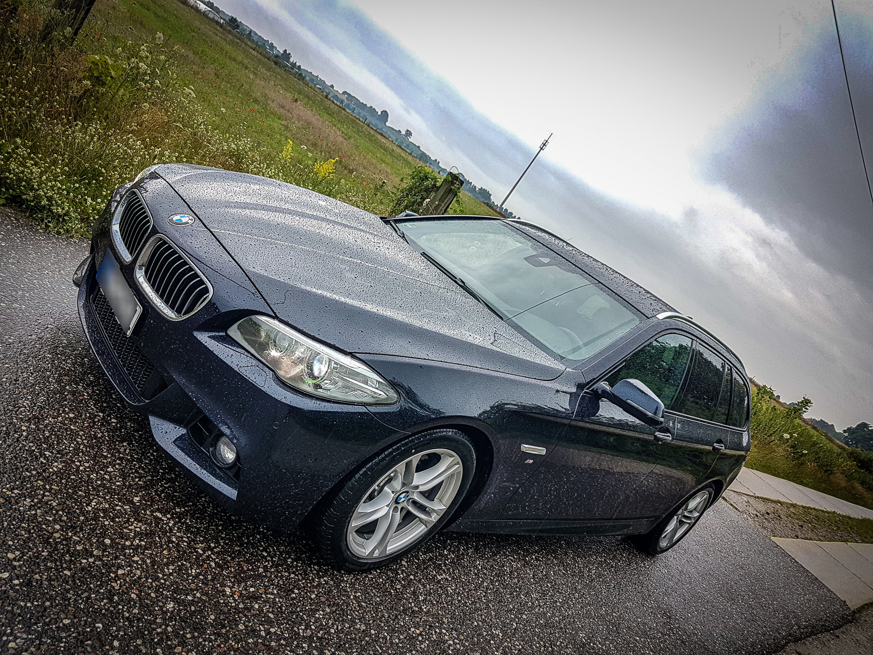 530d LCI im Regen