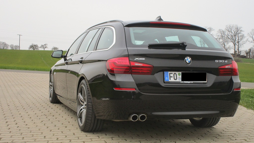 Mein BMW 530D xDrive mit Adaptive Drive, 30er Eibach Pro Line Federn und Spurverbreiterungen