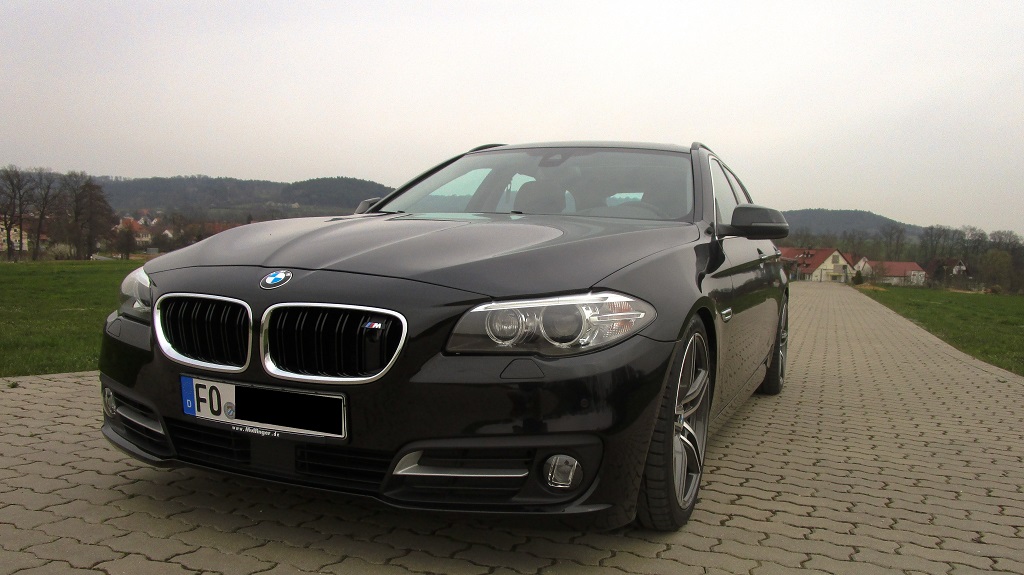 Mein BMW 530D xDrive mit Adaptive Drive, 30er Eibach Pro Line Federn und Spurverbreiterungen